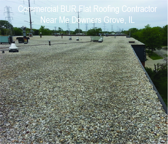 Built Up Roof For Commercial Property in Downers Grove IL