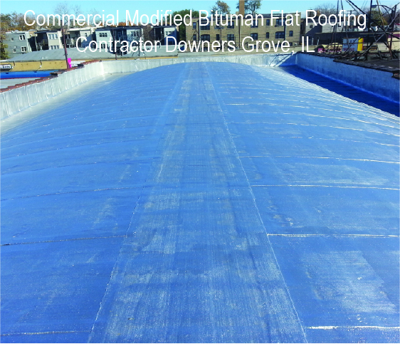 Commercial Flat Roof Modified Bitumen Downers Grove IL