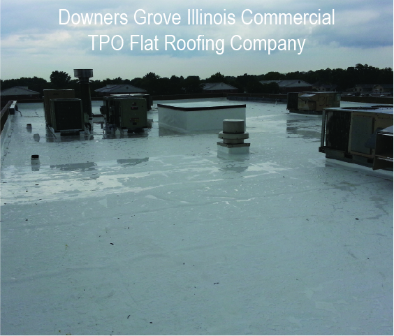 Downers Grove Commercial TPO Flat Roof