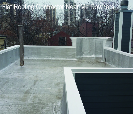 Modified Bitumen Flat Roof replacement for a multi level