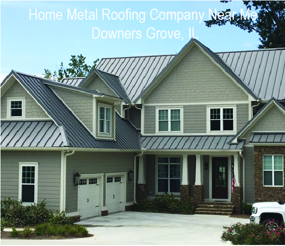 standing seam metal roof for residential home