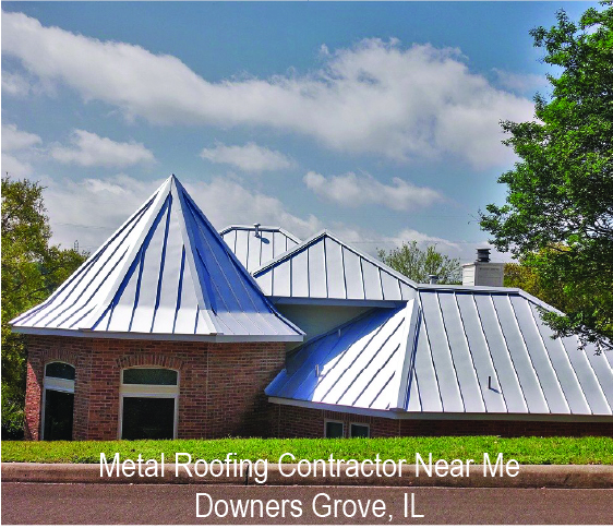 metal roof for residential downers grove home